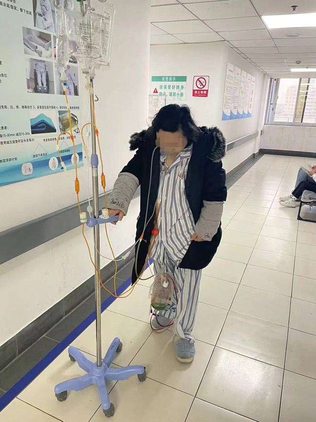 患者術后恢復很快。四川省人民醫院供圖