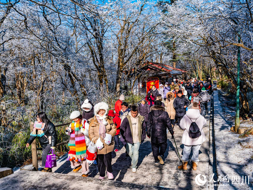 游人如織。薛良全攝