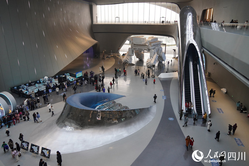 成都科幻館全新開放。郭芯屹攝