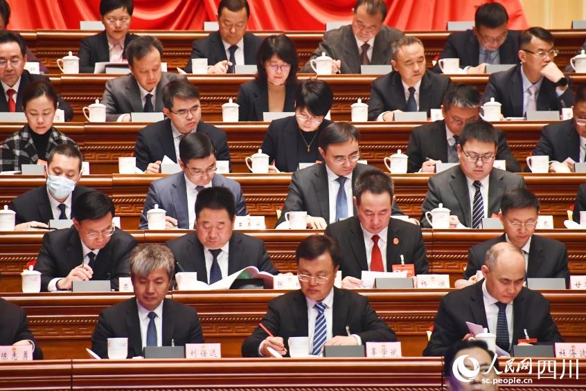 成都市第十八屆人民代表大會第二次會議開幕