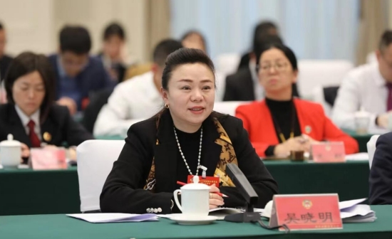 市政協常委、民建西南石油大學支部主委吳曉明。民建成都市委供圖