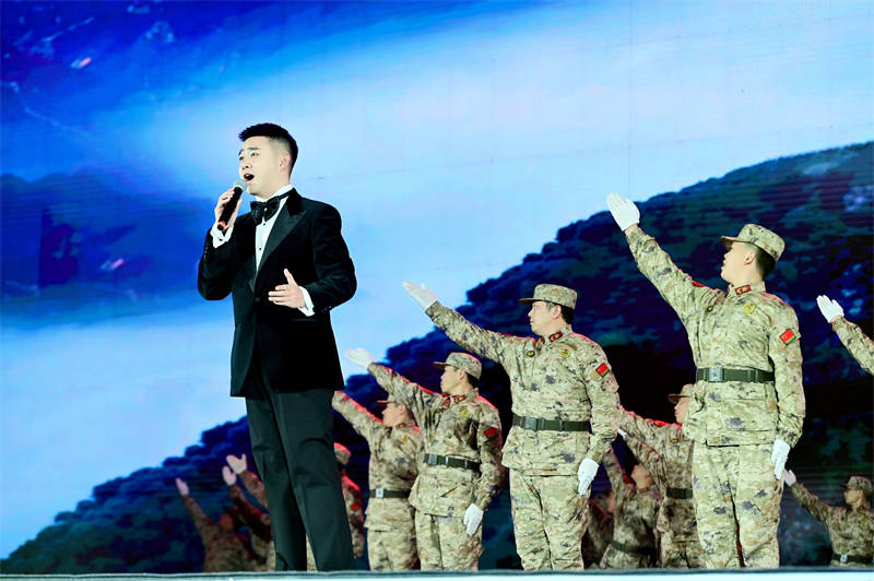 “榮”耀中國節2024榮縣春節聯歡晚會活動現場。主辦方供圖