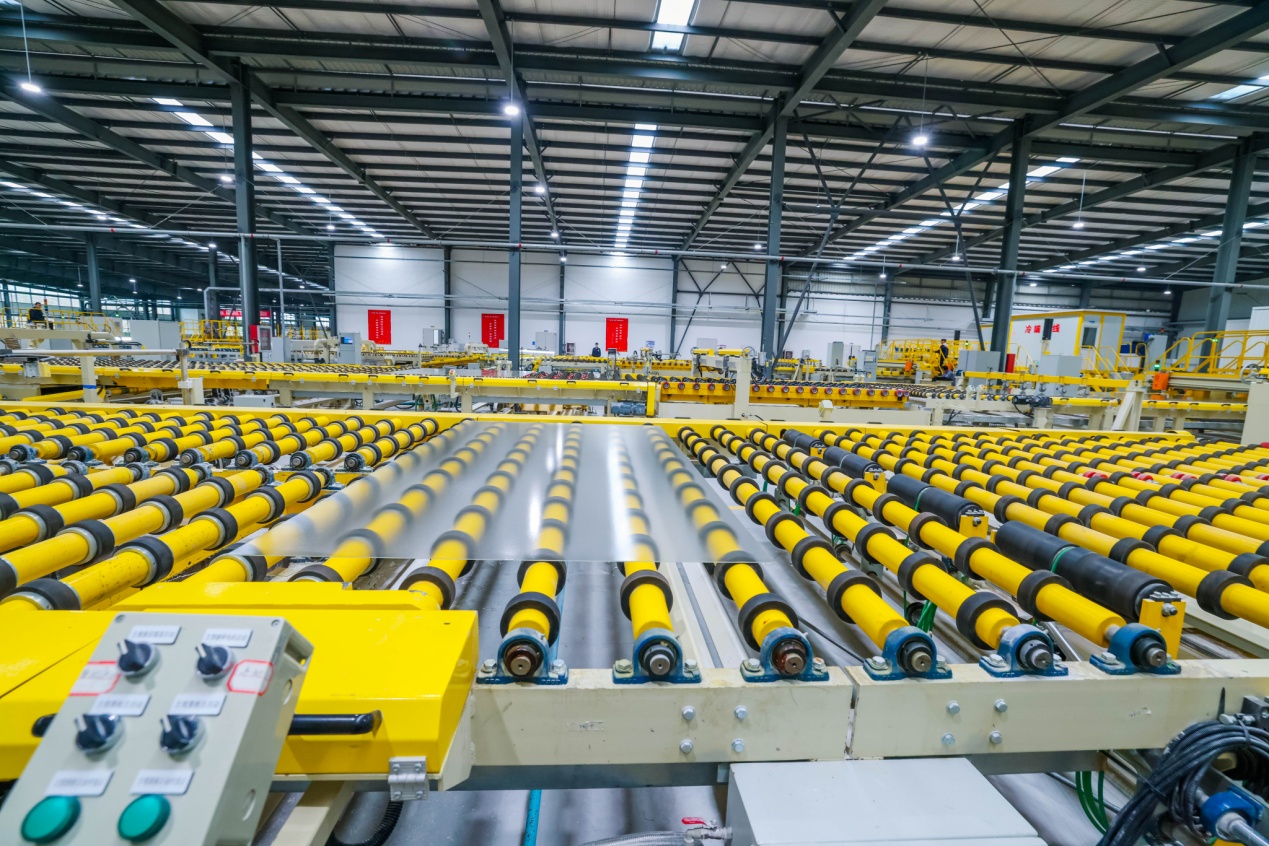 凱盛(自貢)新能源太陽能新材料一期項目（資料圖）。宋姿熠攝