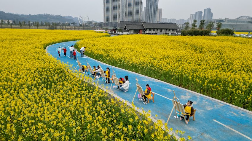 大自然是最好的老師。翁光建攝