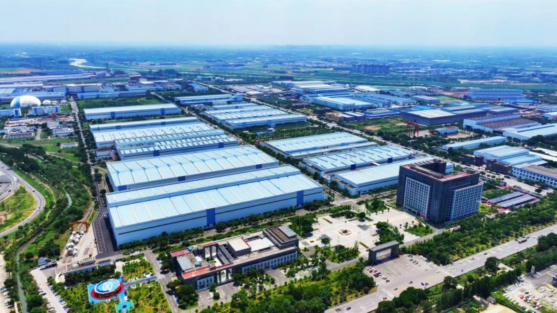 鳥瞰東方汽輪機。受訪者供圖