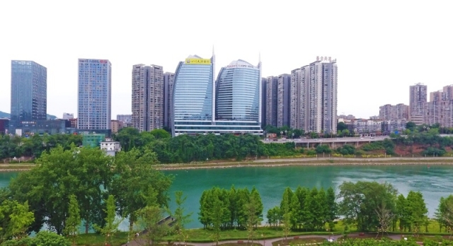 四川天府銀行總行大樓。四川天府銀行供圖