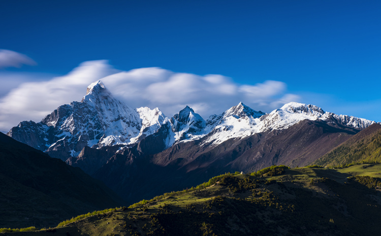 四姑娘山景區（位于小金縣）。阿壩州委宣傳部供圖