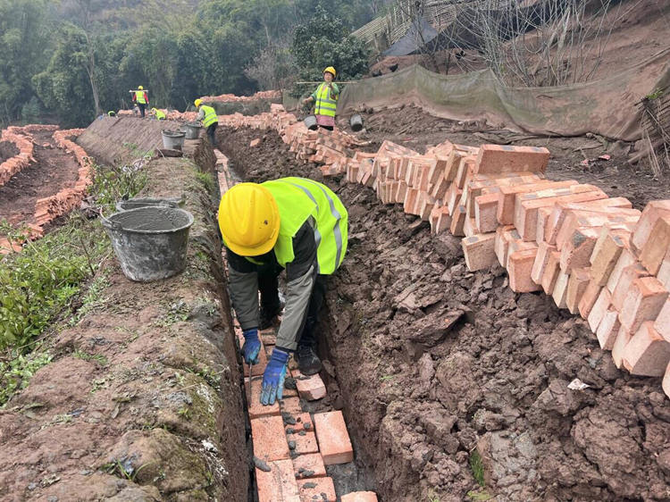 工程現場。敘州區融媒體中心供圖