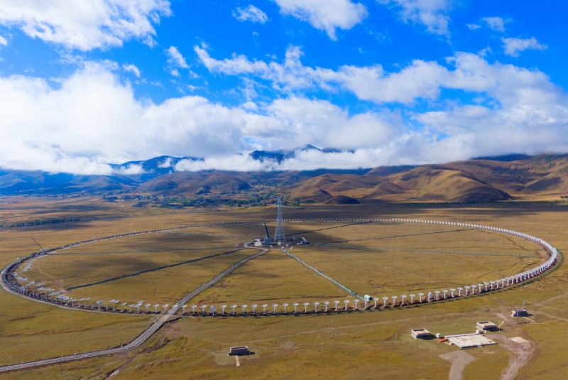 位于稻城縣的國之重器——子午工程。 稻城縣文旅局供圖