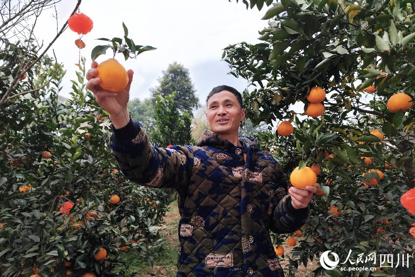 鐵牛村村民趙光進。人民網記者 朱虹攝