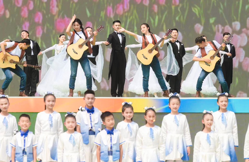 2024成都世界園藝博覽會開幕儀式于4月26日上午10點在成都世界園藝博覽園天府之眼廣場盛大舉行。主辦方供圖