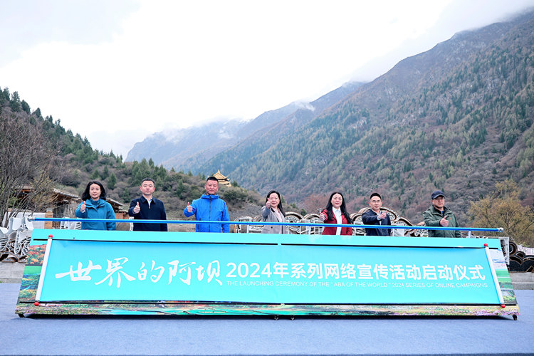 啟動儀式現場。阿壩州委網信辦供圖