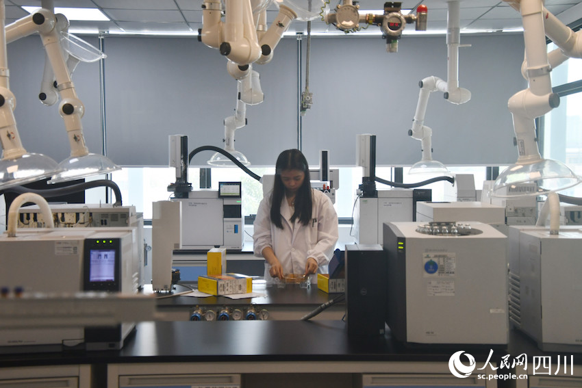 岳池創新藥物孵化中心。人民網 王凡攝