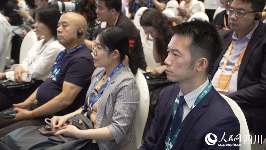 會議現場參會人員。人民網 王凡攝