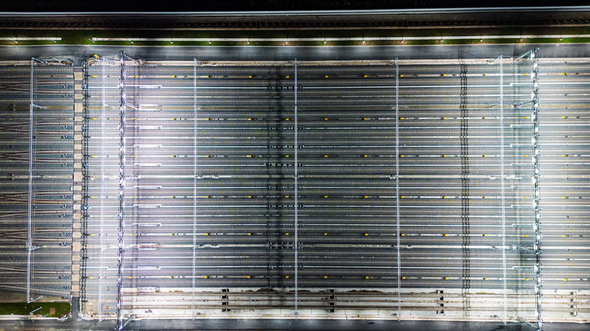 天府動車所。中國鐵路成都局成都動車段供圖
