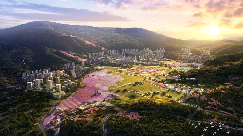 攀枝花阿署達及馬家田片區綜合開發項目效果圖。四川華西集團供圖