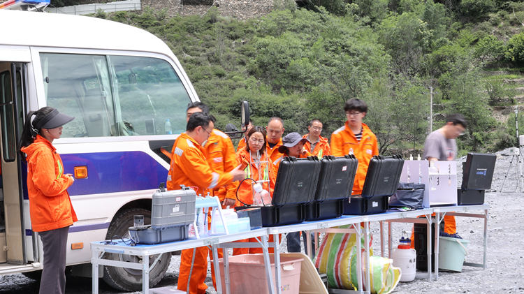 環境監測。主辦方供圖