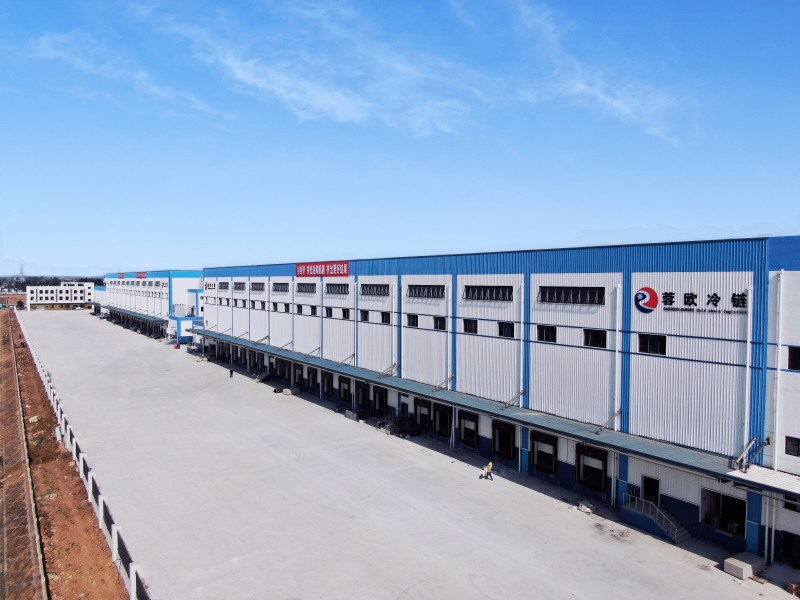 成都產業集團參與投建運項目德陽國際鐵路物流港蓉歐冷鏈運營中心。成都產業集團供圖