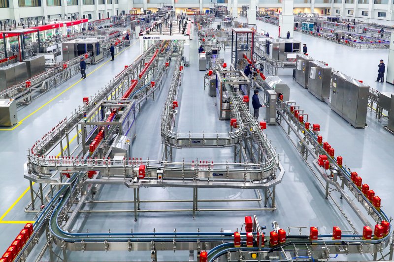 瀘州老窖智能包裝中心。瀘州日報社記者 牟科攝