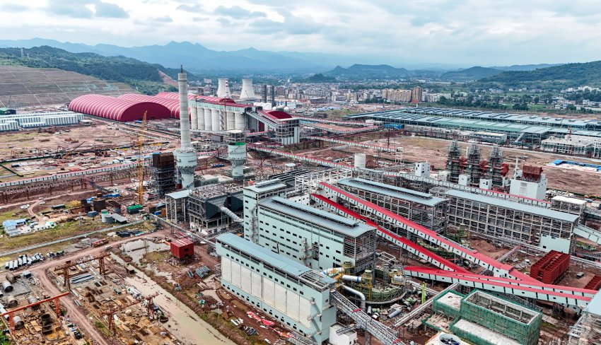 達鋼搬遷升級項目。張靖攝