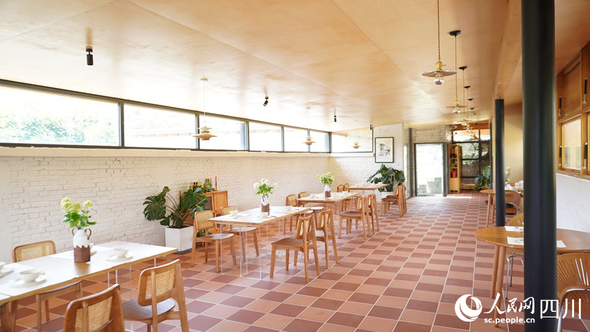 聯合村打造的聯合餐廳。人民網 趙祖樂攝