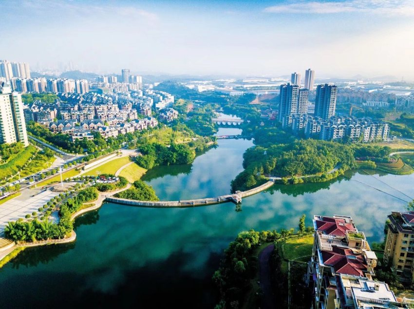 沿灘新城。沿灘區委宣傳部供圖