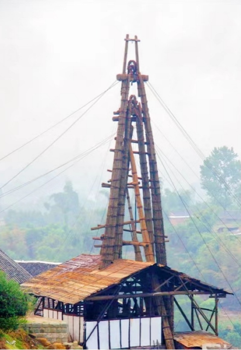 全國重點文物保護單位——東源井古鹽場。貢井區委宣傳部供圖