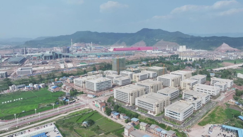 達州東部經開區標準化廠房。達州東部經開區供圖