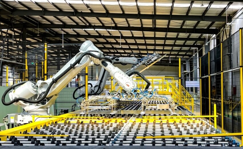 凱盛（自貢）新能源項目生產場景。自貢市委宣傳部供圖