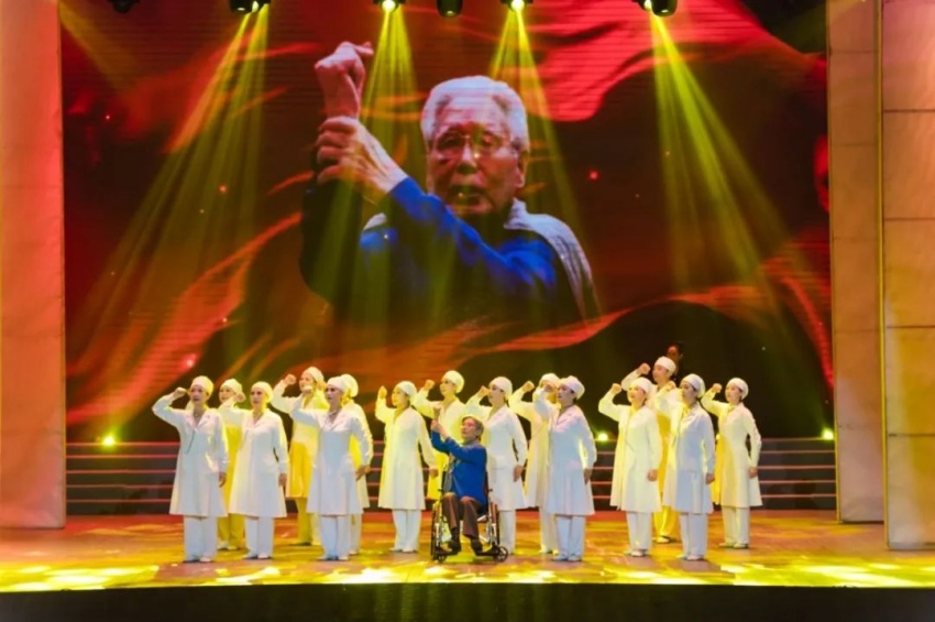 舞劇《信仰》演出現場。瀘州市文化館供圖