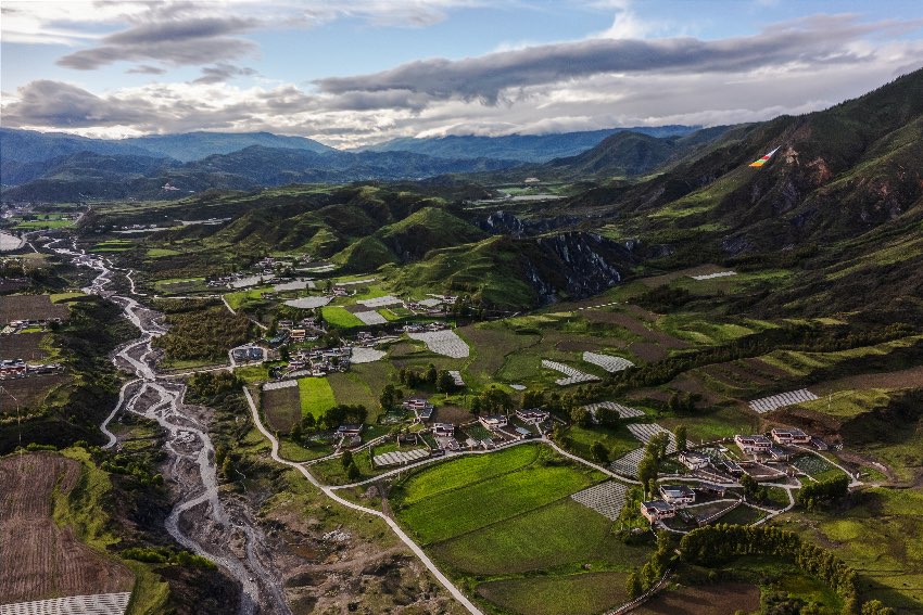 八美卡瑪夏景。劉劍攝