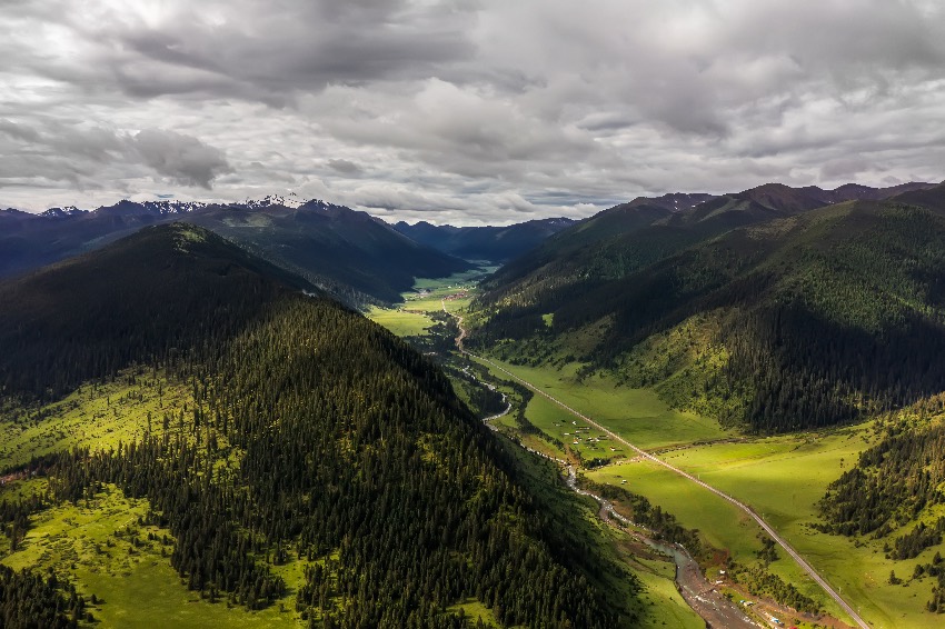 玉科草原。劉劍攝