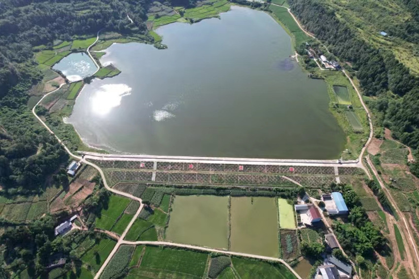 飛躍水庫。受訪者供圖