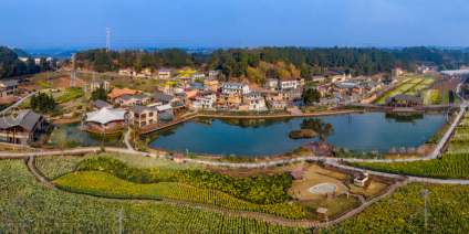 四川省簡陽市石鐘鎮前鋒村“村企協同”雙向奔赴企興村、村富企。簡陽市農業農村局供圖