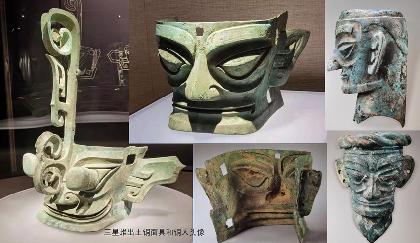 三星堆出土文物。王巍供圖