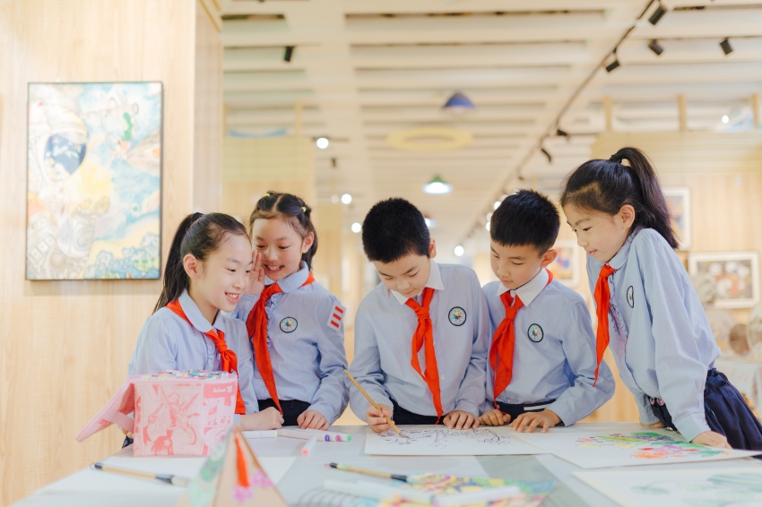 課堂實踐。成師附小供圖