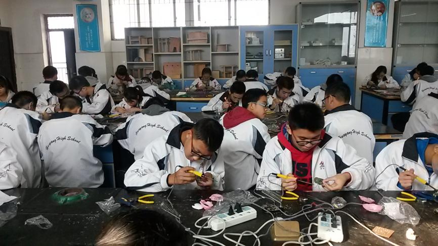 2019年3月，焊接技術體驗課程