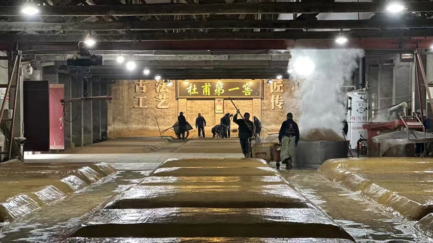 杜甫第一窖。四川杜甫酒業集團供圖