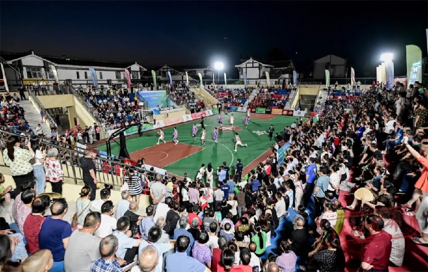 往屆“村BA”現場。四川省農業農村廳供圖