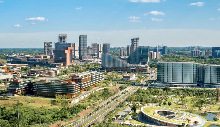 東部新區城市核心區。主辦方供圖