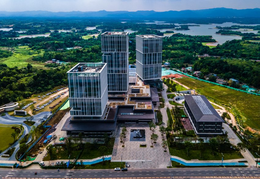 天府錦城實驗室（未來醫學城）。郭磊攝