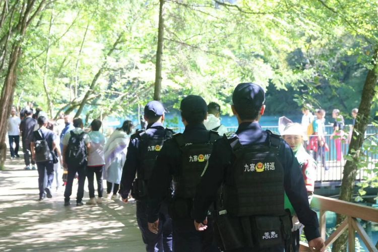 景區巡邏。九管局供圖