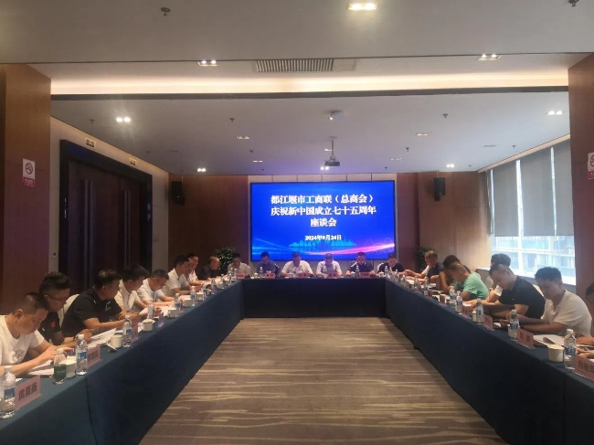 座談會現場。都江堰市委統戰部供圖