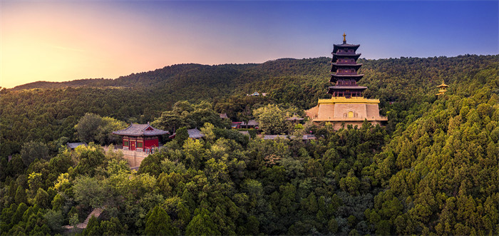 太原太山。太原市文物局、太原廣播電視臺供圖