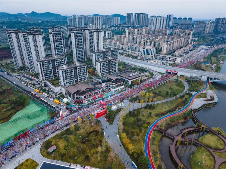 賽事航拍。賽事組委會供圖