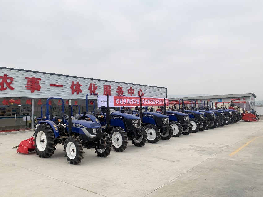 游仙區農事一體化服務中心。受訪者供圖