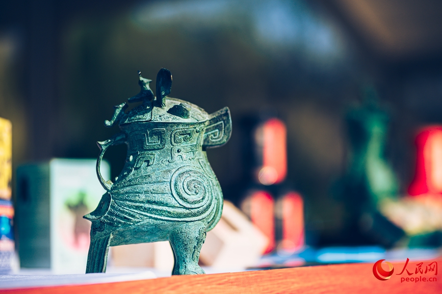 文創產品。人民網記者 慎志遠攝