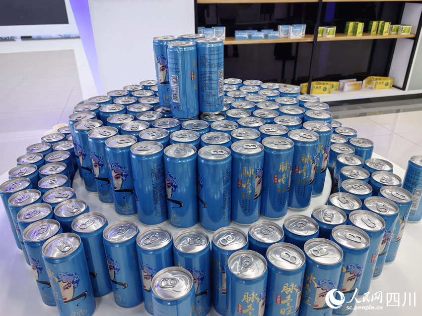 麥冬產品集中展示。人民網記者 劉海天攝