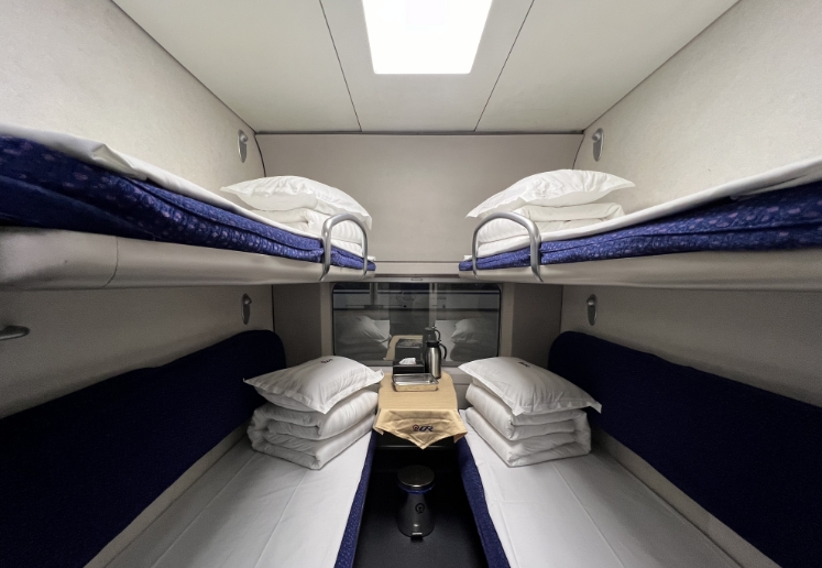 臥鋪區域。成都車站供圖