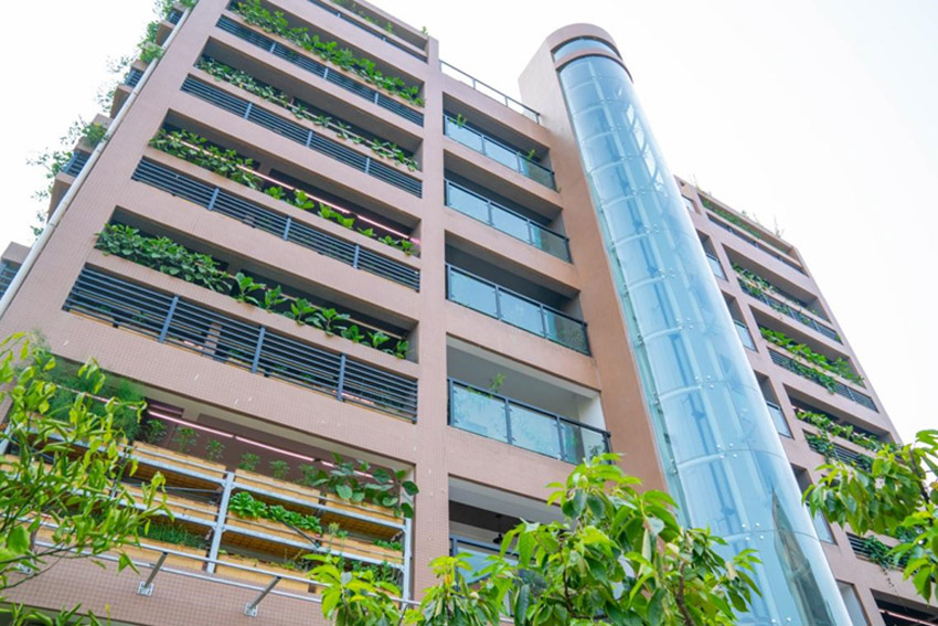 “三生永和技術”樣板樓實景圖。受訪者供圖